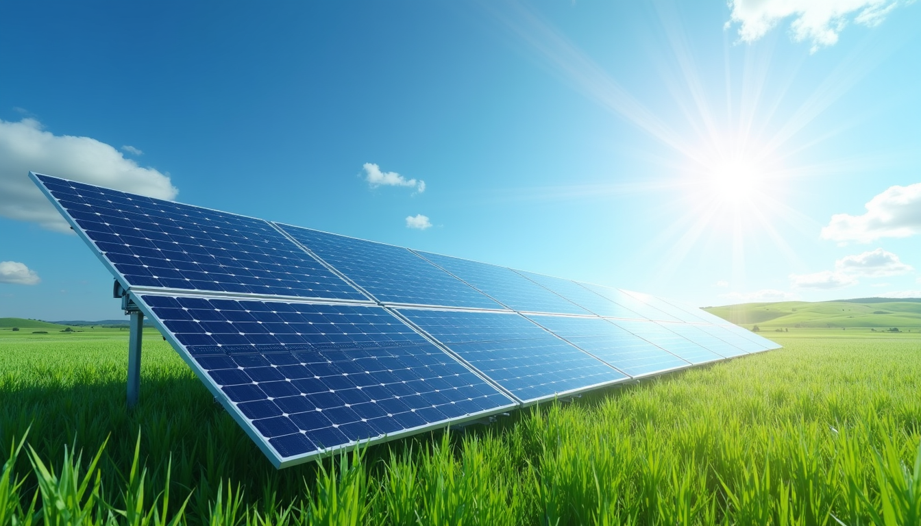 Die Entwicklung der Photovoltaik Infrastruktur in Europa