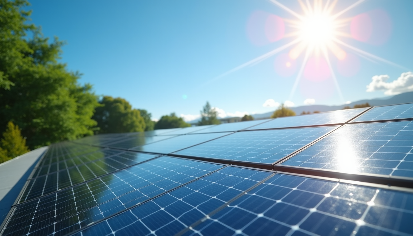 Photovoltaik und der Weg zu null Emissionen