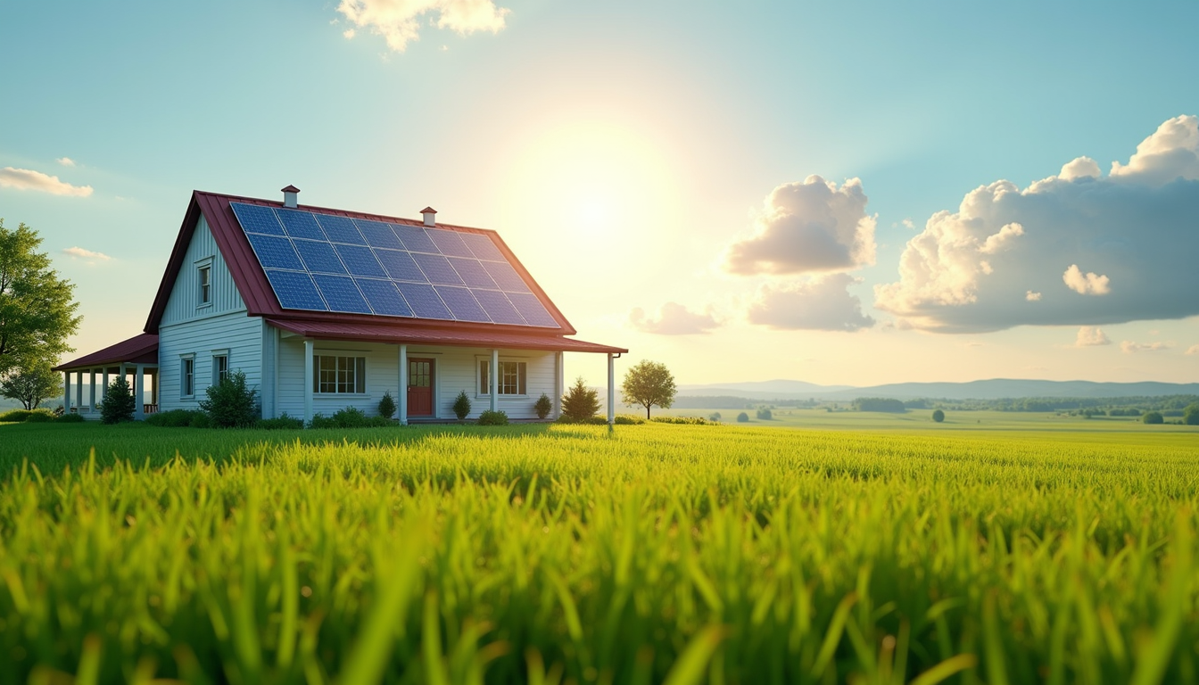 Photovoltaik für Bauernhöfe: Nachhaltigkeit auf dem Land