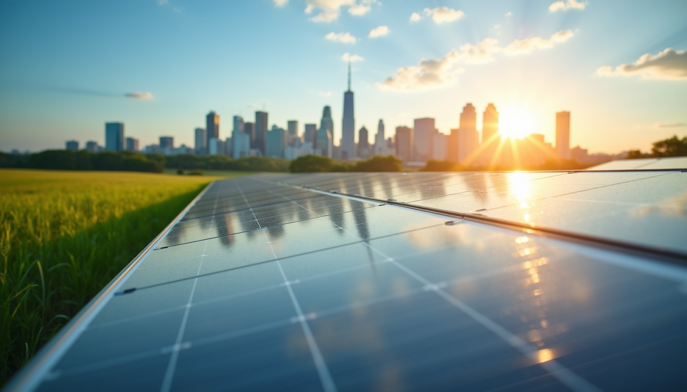 Reflexion über Photovoltaik Nutzung in ländlichen und städtischen Gebieten